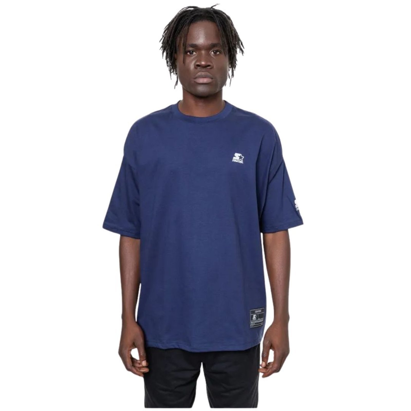 Camiseta Starter Original Azul Marinho Logo Casual