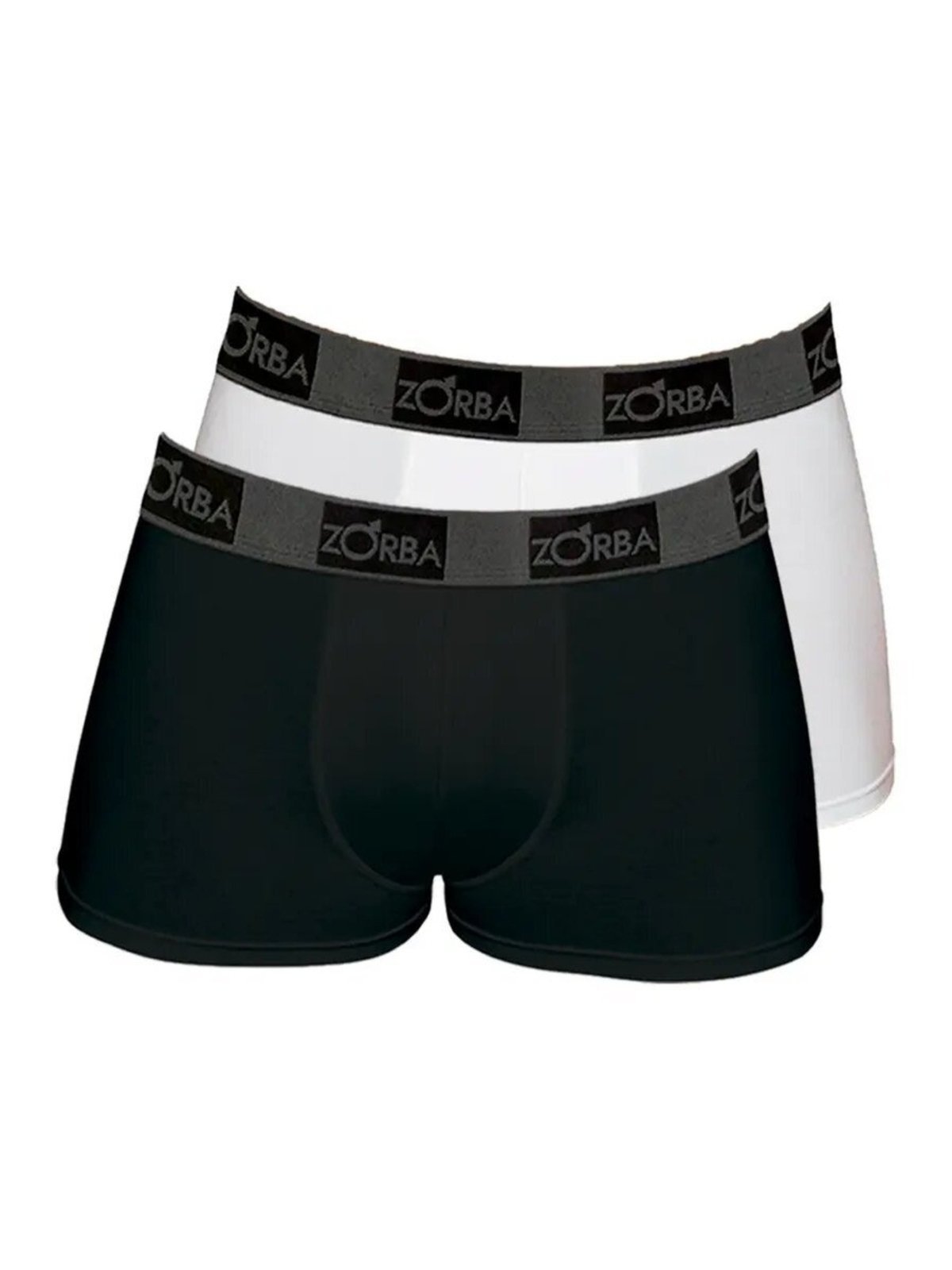 Kit com 2 Cuecas Boxer Zorba 717 Preto