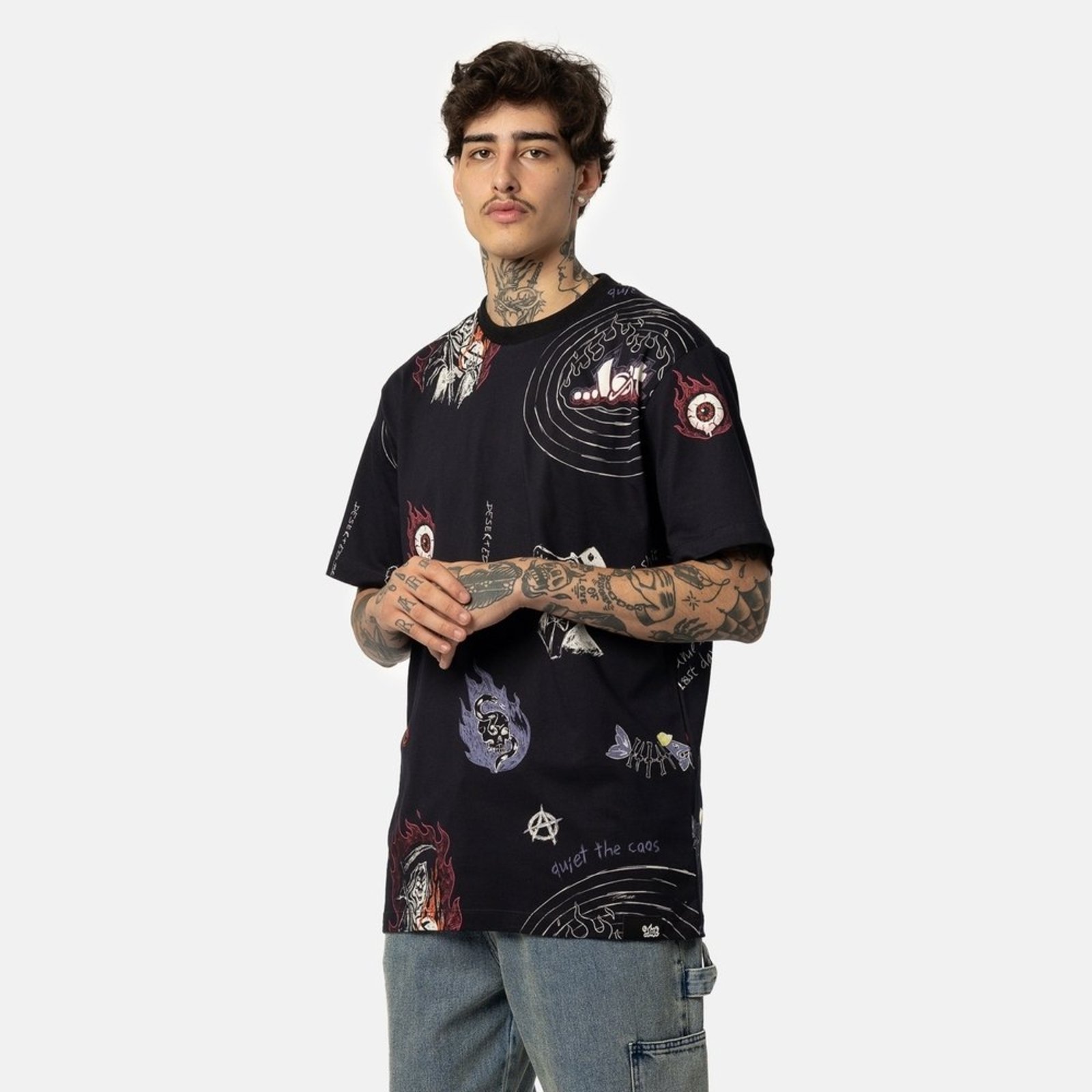 T-Shirt Lost Same PRETO