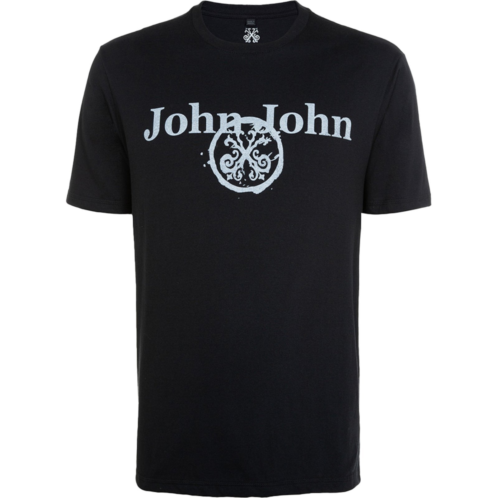 Camiseta John John Felix VE24 Preto Masculino