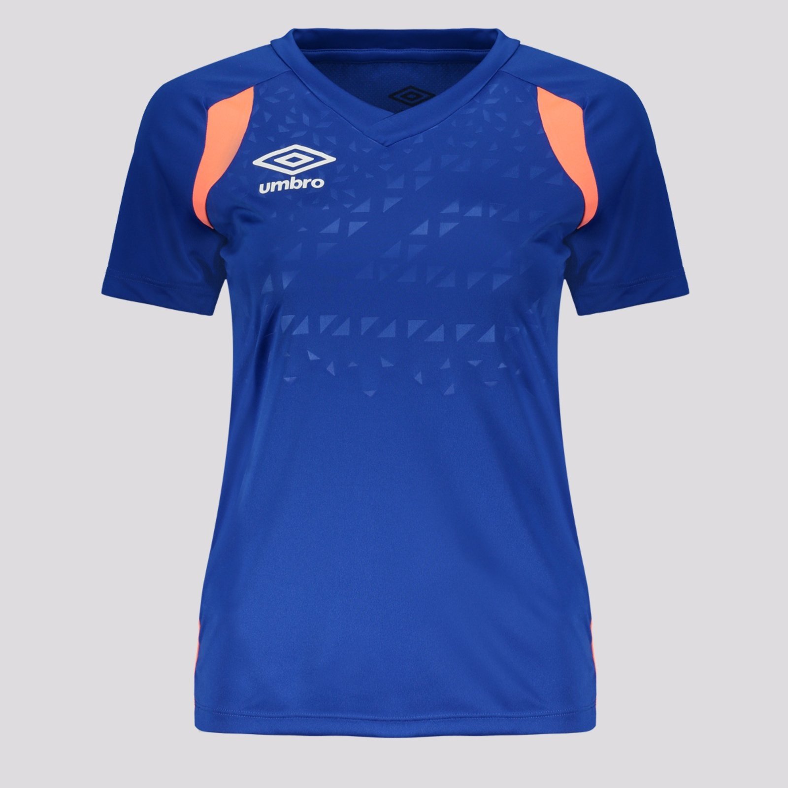 Vista 2 Camisa Umbro Diamond Relief Feminina azul Umbro azul