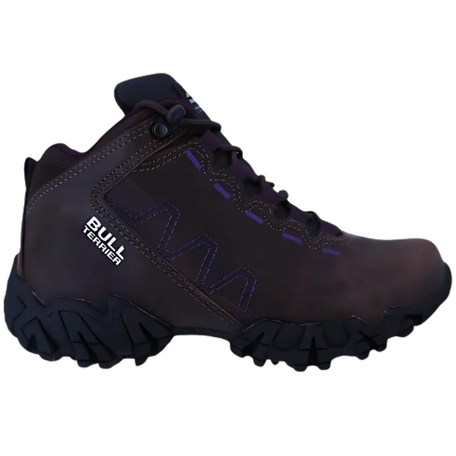 Bota Bull Terrier Ranger Feminino Fossil Brown e Uva Marrom