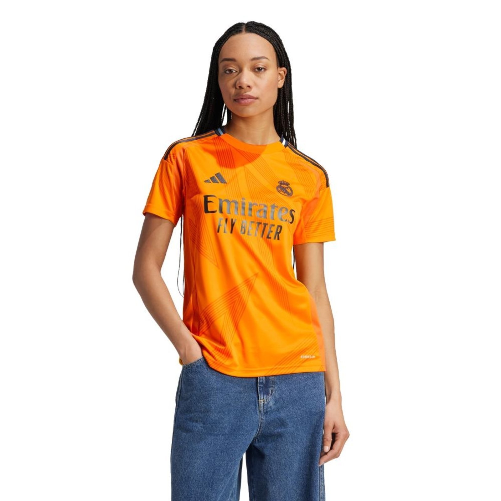 Camisa 2 Real Madrid 24/25 adidas Performance Laranja