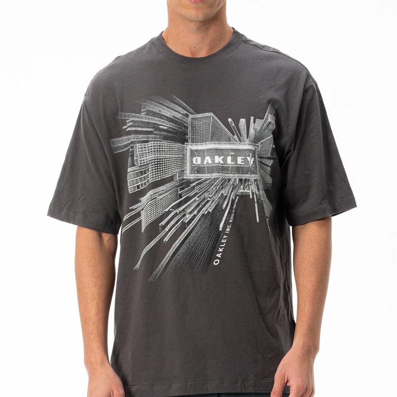 Camiseta Oakley Urbanverse City Dive SS SM27 Dark Grey