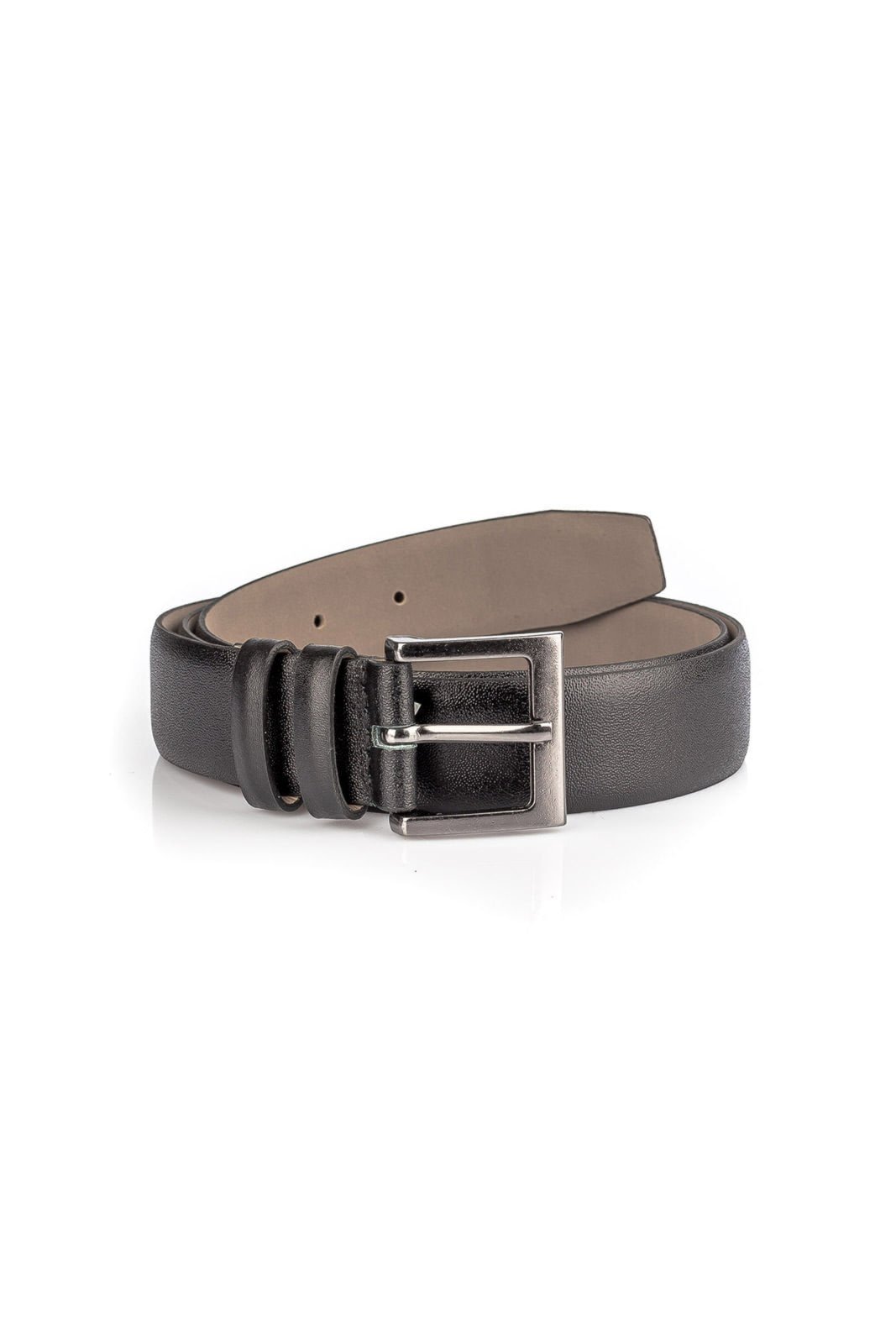 Cinto Vira Vento Masculino De Couro Éder – Preto