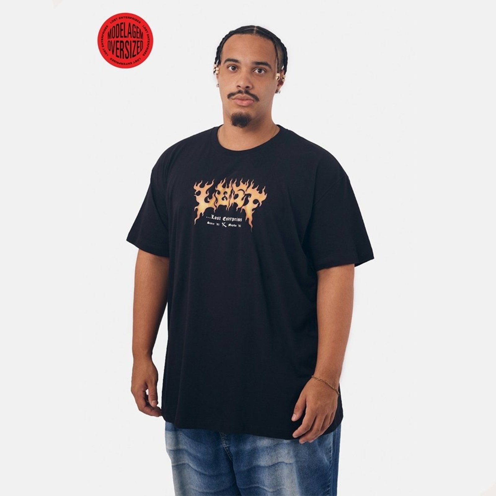 T-Shirt Lost Fire Oversized