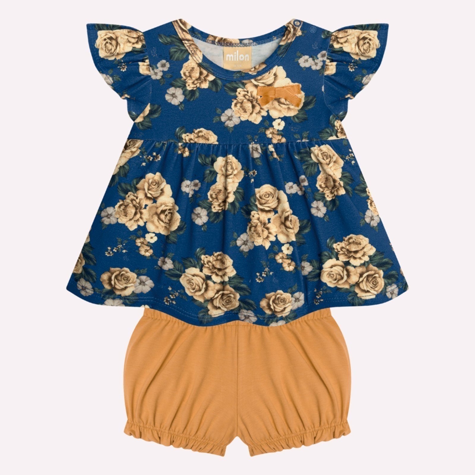 Infantil - Conjunto Menina em Cotton Milon