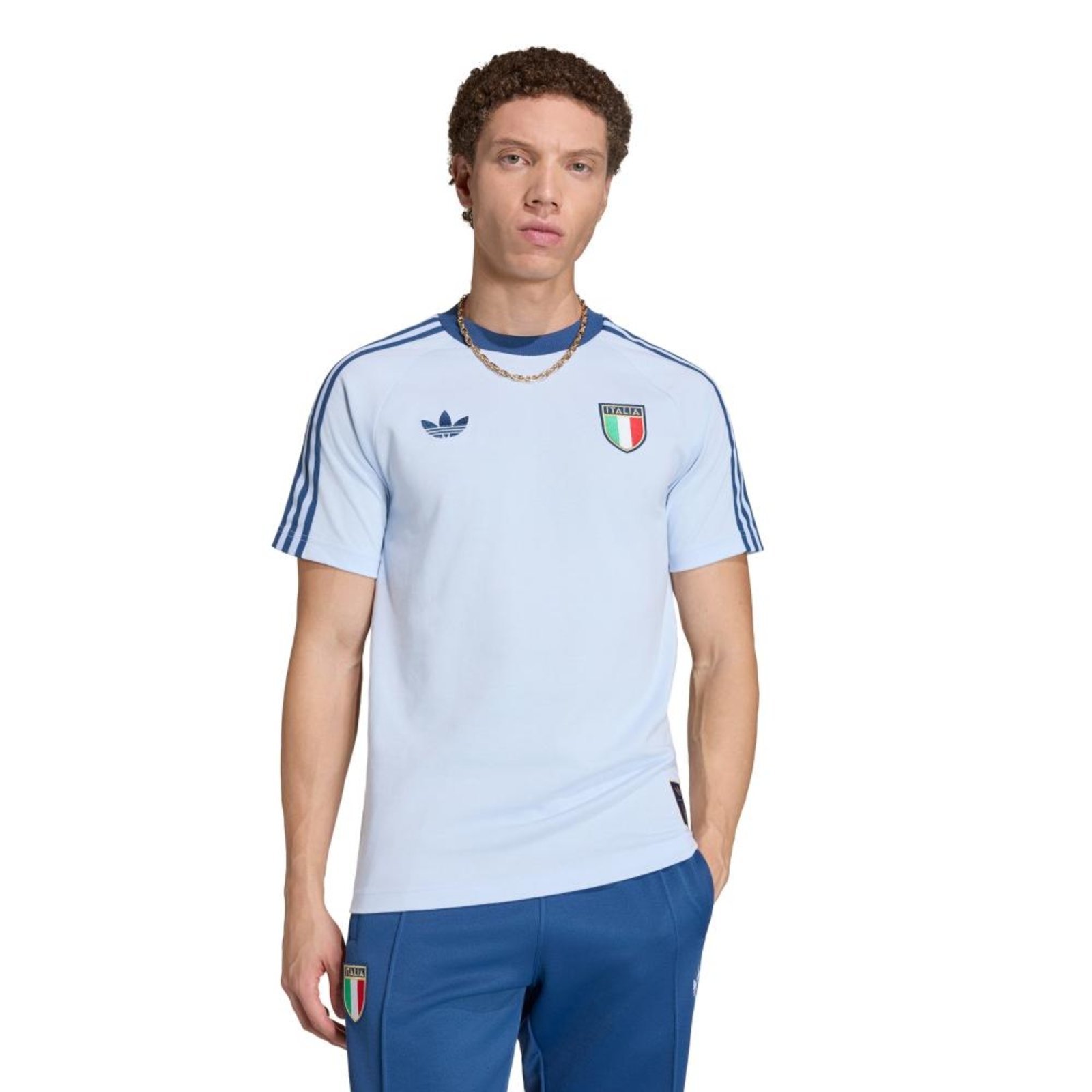Camiseta Itália Originals adidas Performance Azul