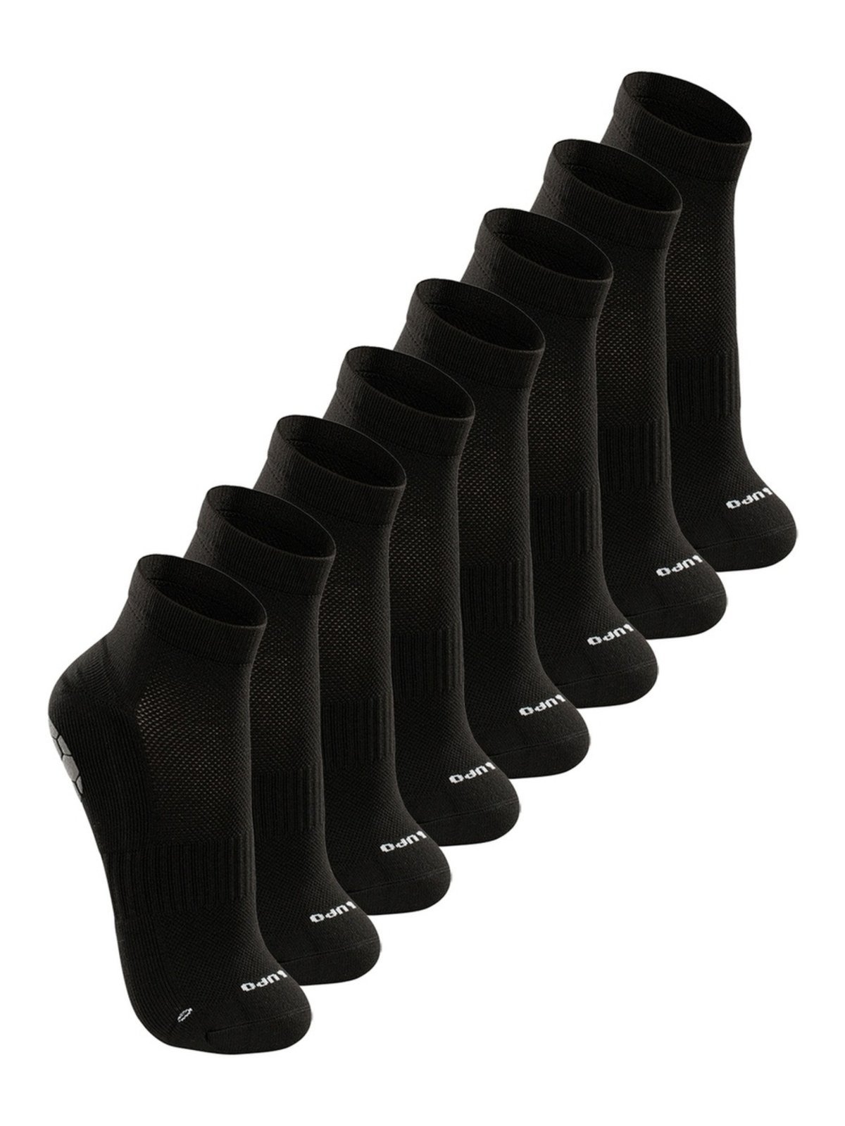 Kit com 8 Pares de Meias Antiderrapante Pilates Lupo 3310-003