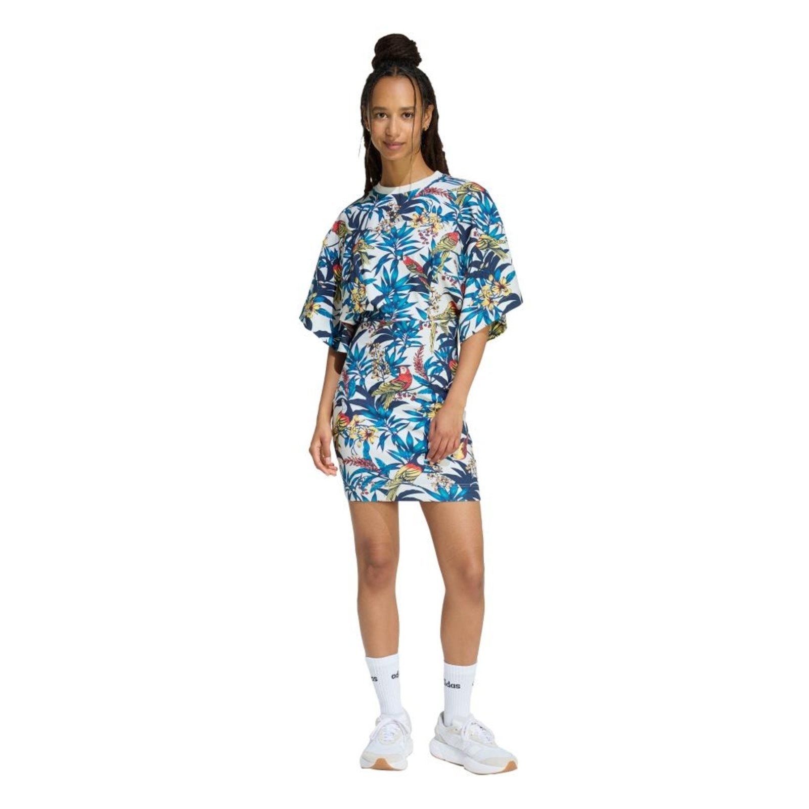 VESTIDO ADIDAS X FARM RIO adidas Sportswear Cinza