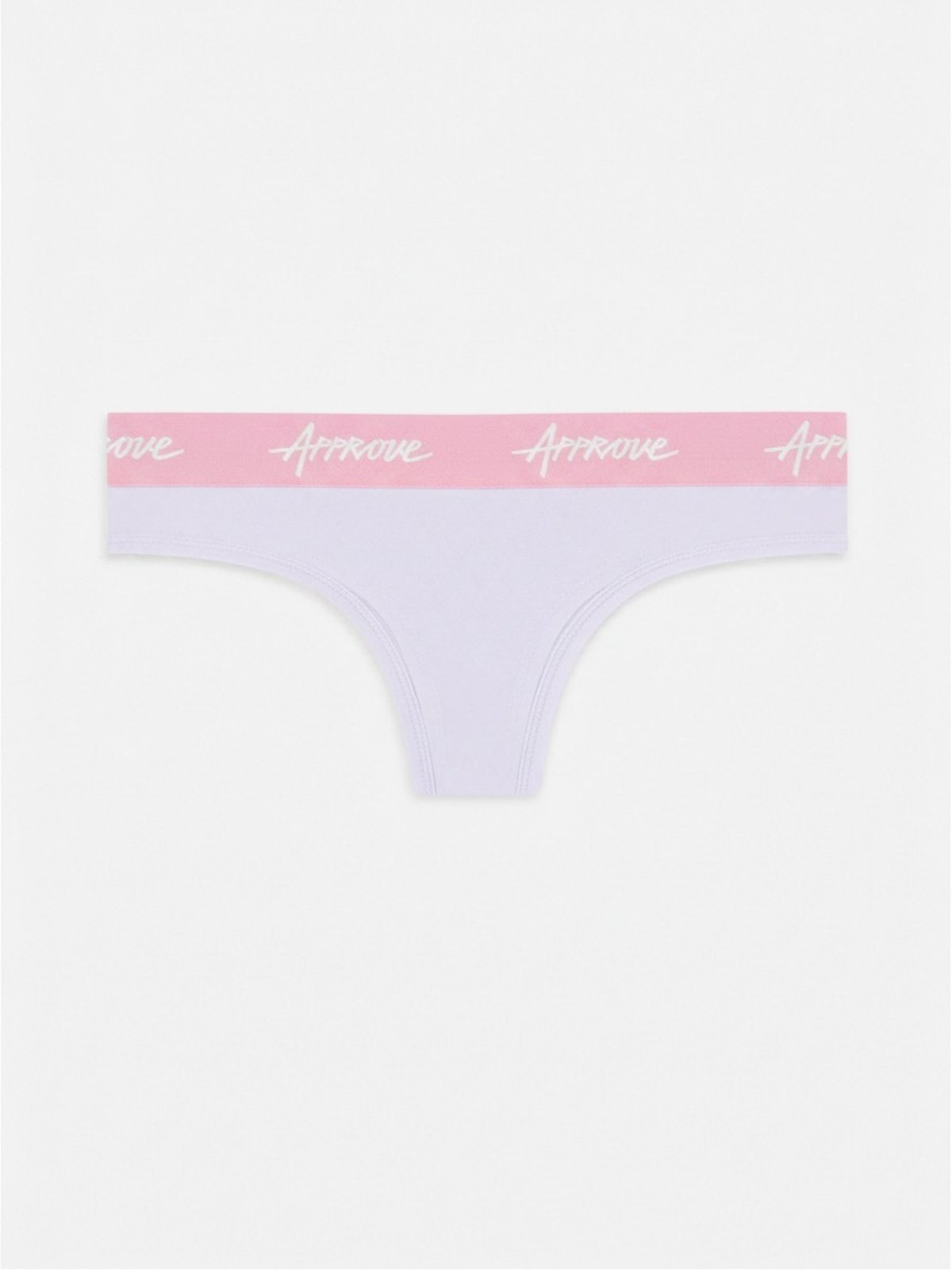 CALCINHA APPROVE UNDERWEAR - BRANCO E ROSA