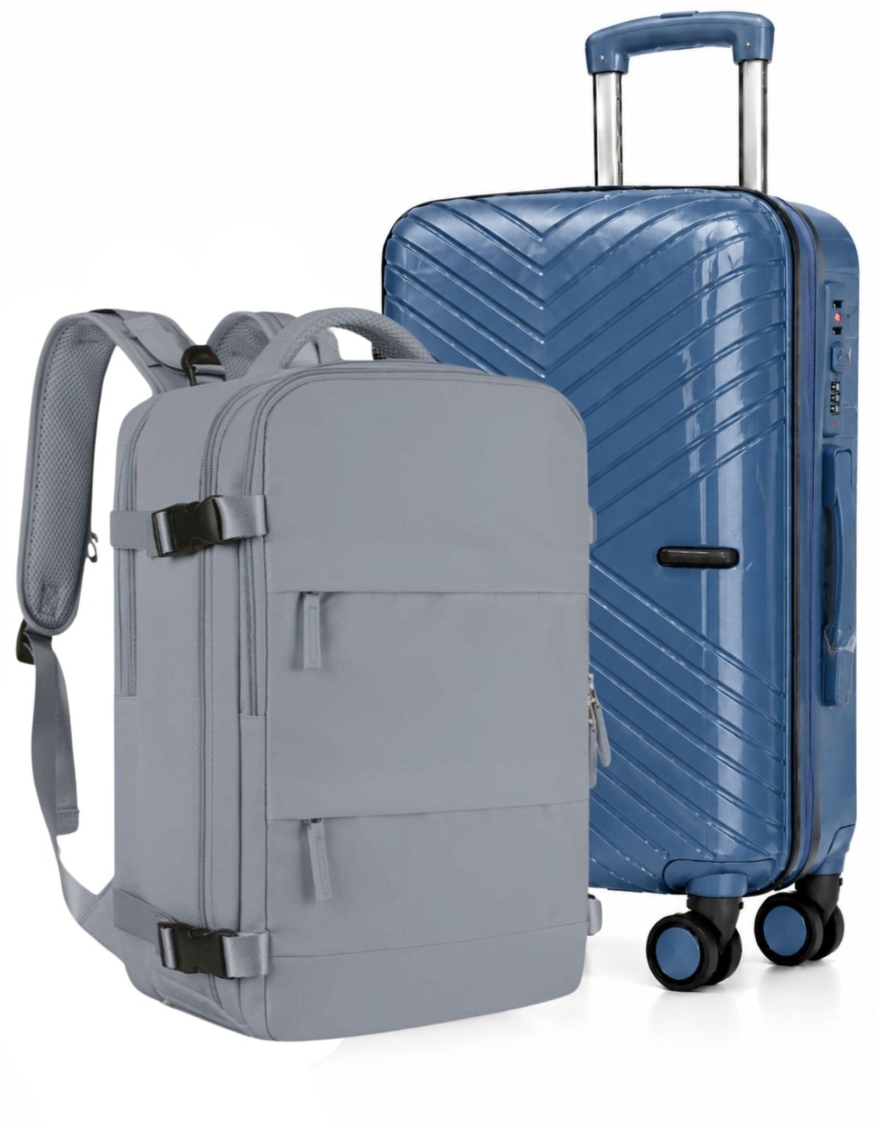 Kit Mala De Viagem 10kg De Bordo Kit Mochila Para Viagem Notebook Executiva Avião Bordo Luisa Rinaldi