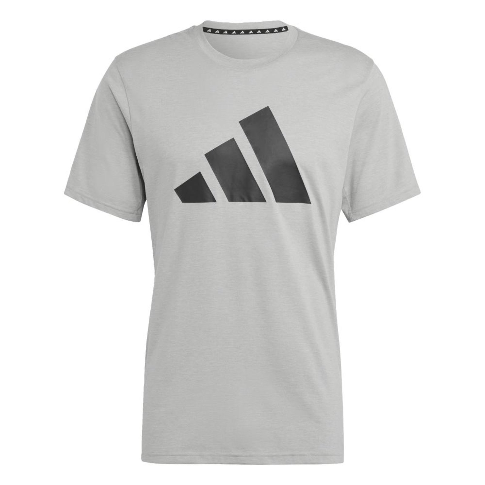 Vista 2 Camiseta Treino Manga Curta Logo adidas Performance preto Adidas preto
