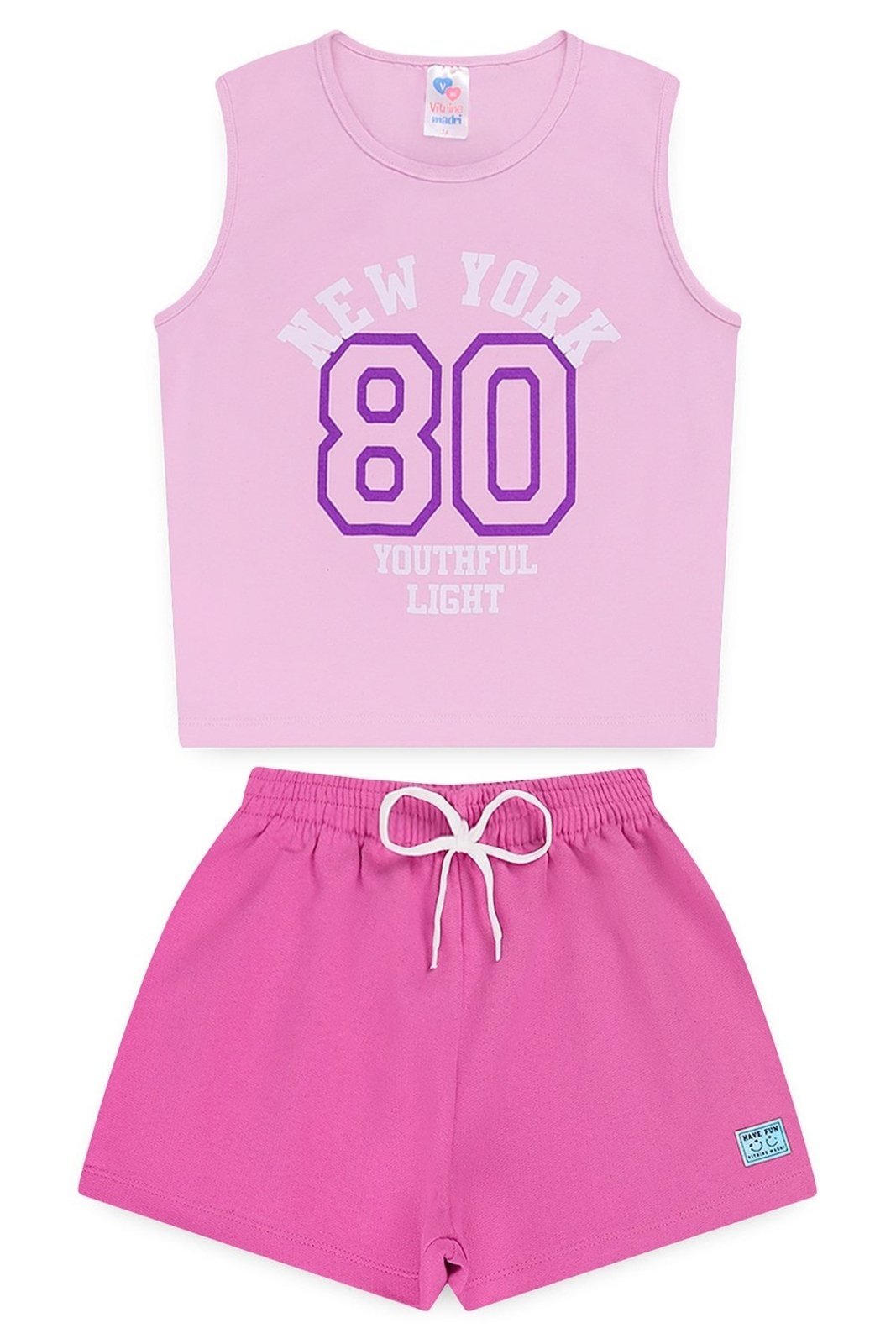 Infantil - Conjunto Juvenil Verão Feminino New York
