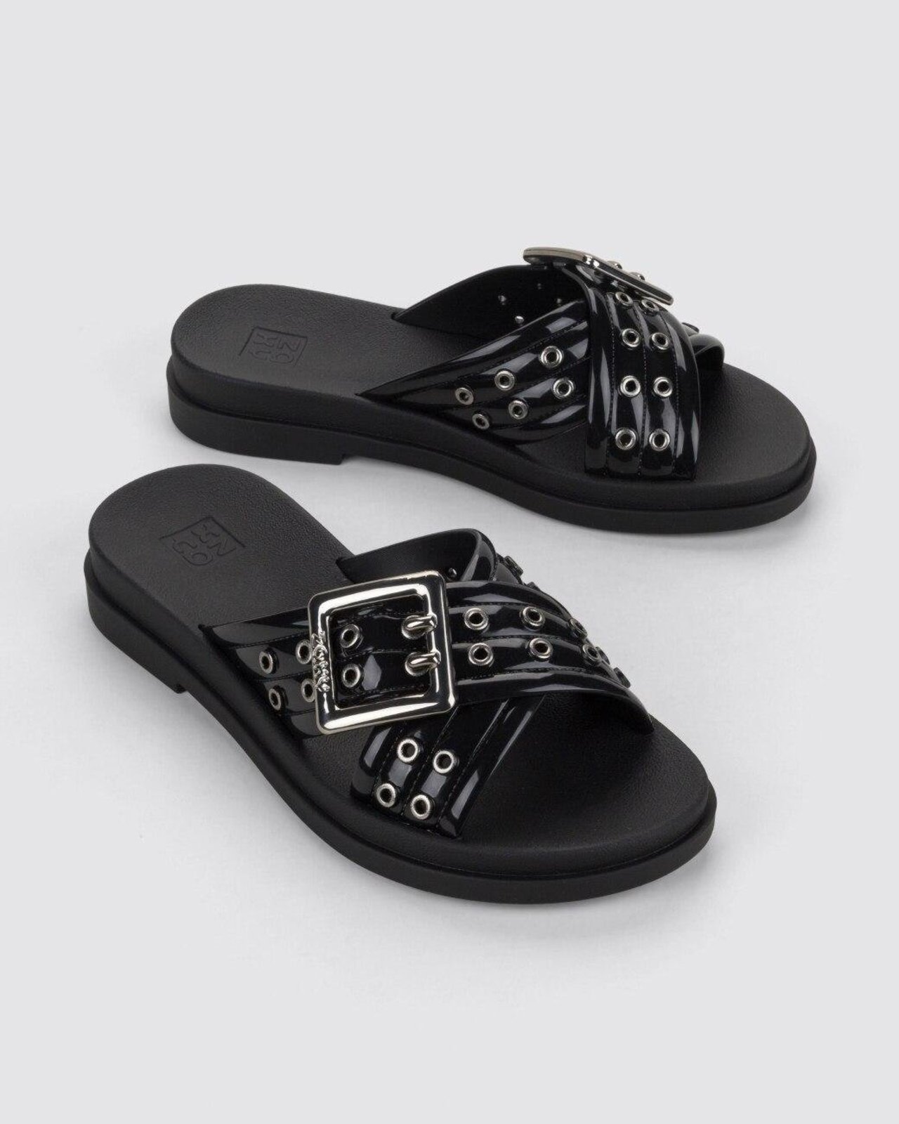 Chinelo Slide Feminino Zaxy Stylish Preto