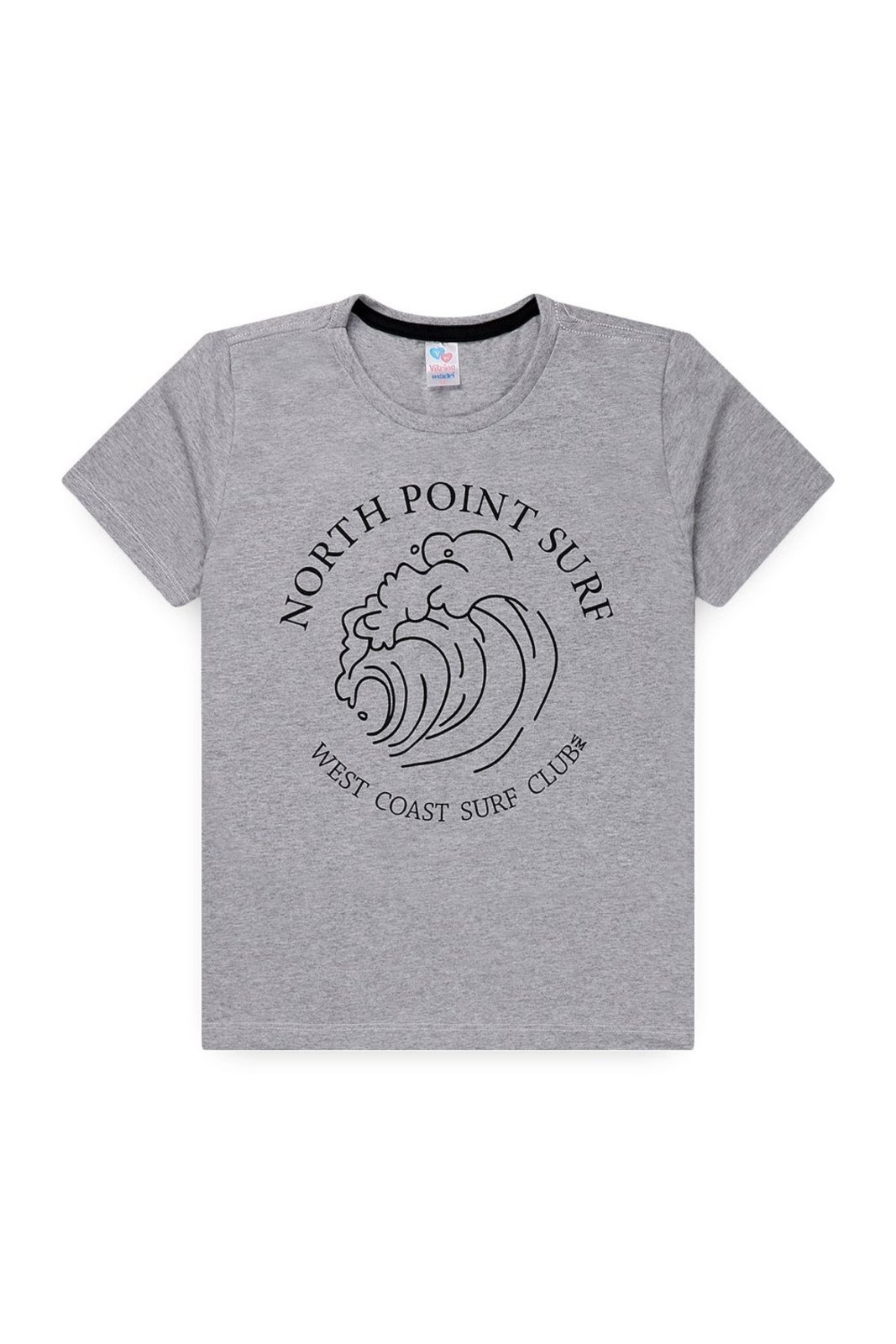 Infantil - Camiseta Meia Malha Juvenil Masculina West Coast Surf