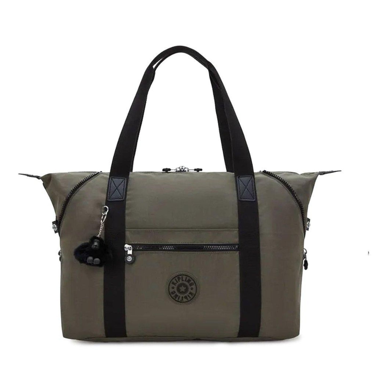 Vista 2 Bolsa Kipling Art M Green Moss verde green verde green