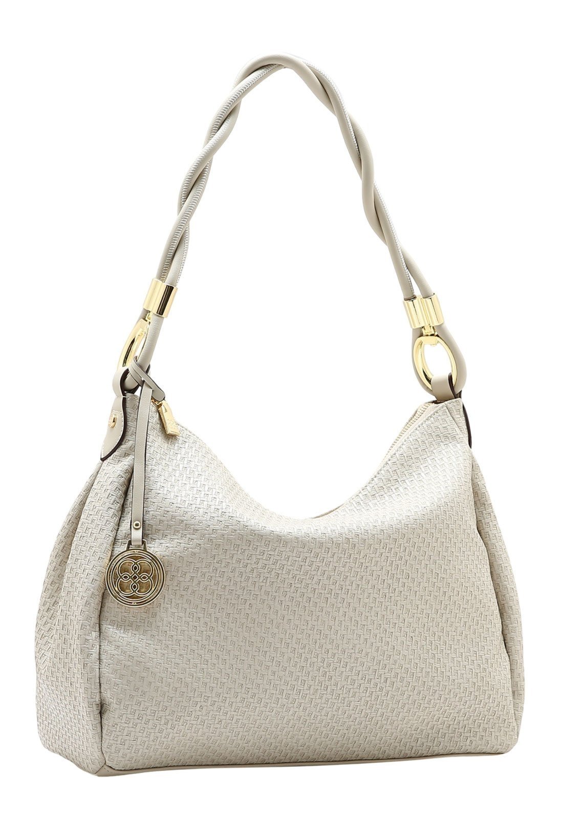 Bolsa Feminina Chenson Ombro Ferragem Chic 3485552 Natural