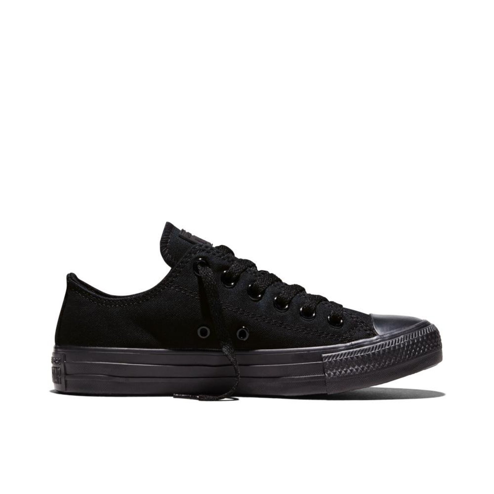 Tênis Chuck Taylor All Star Monochrome Canvas Cano Baixo Preto