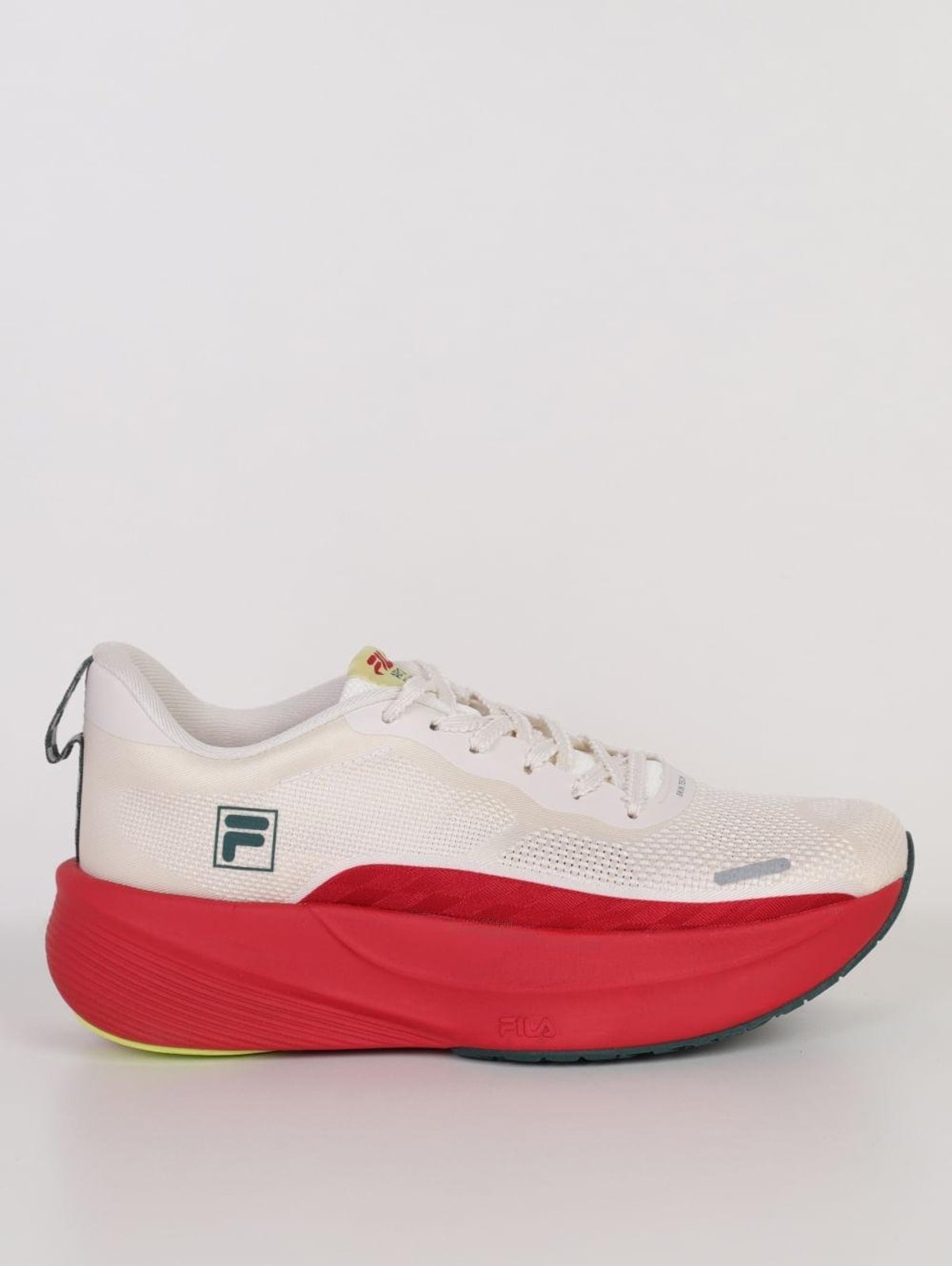 Tênis Esportivo Aero Skyfoam Fila Feminino BEGE/VERMELHO