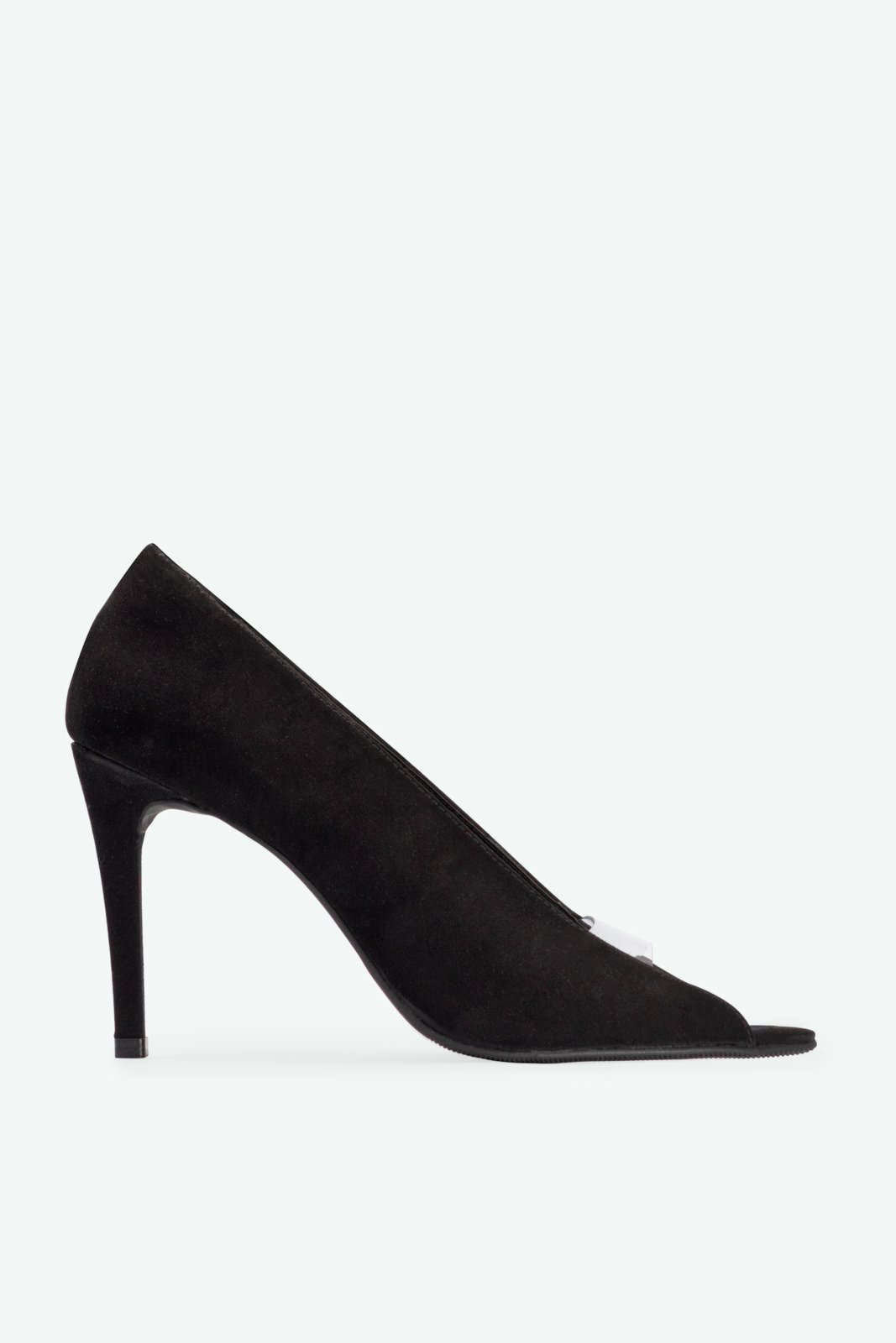 Open Toe Liv preto Suzana Santos