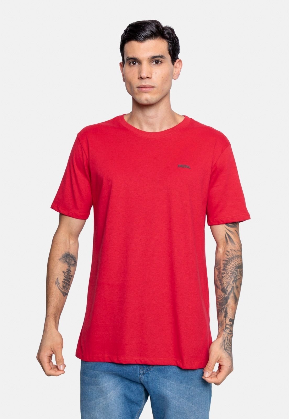 Camiseta Fatal Estampada Vermelha