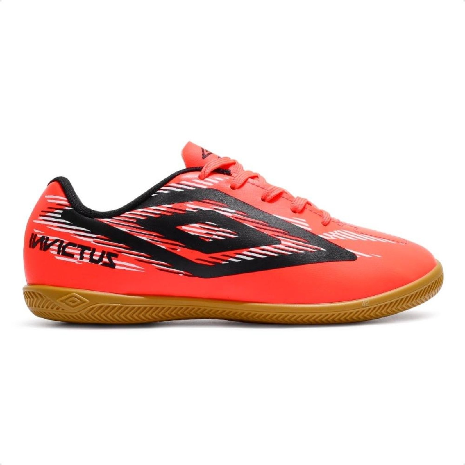 Chuteira Futsal Umbro Invictus Jr Coral