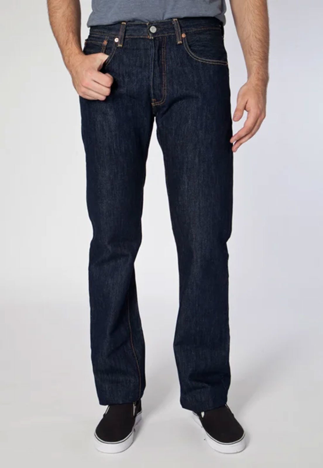 Calça Jeans Levi's Reta 501 Original Azul