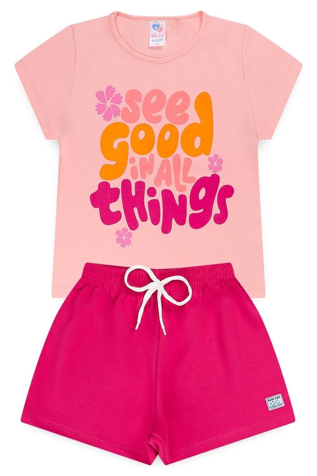 Infantil - Conjunto Juvenil Verão Feminino Good Things