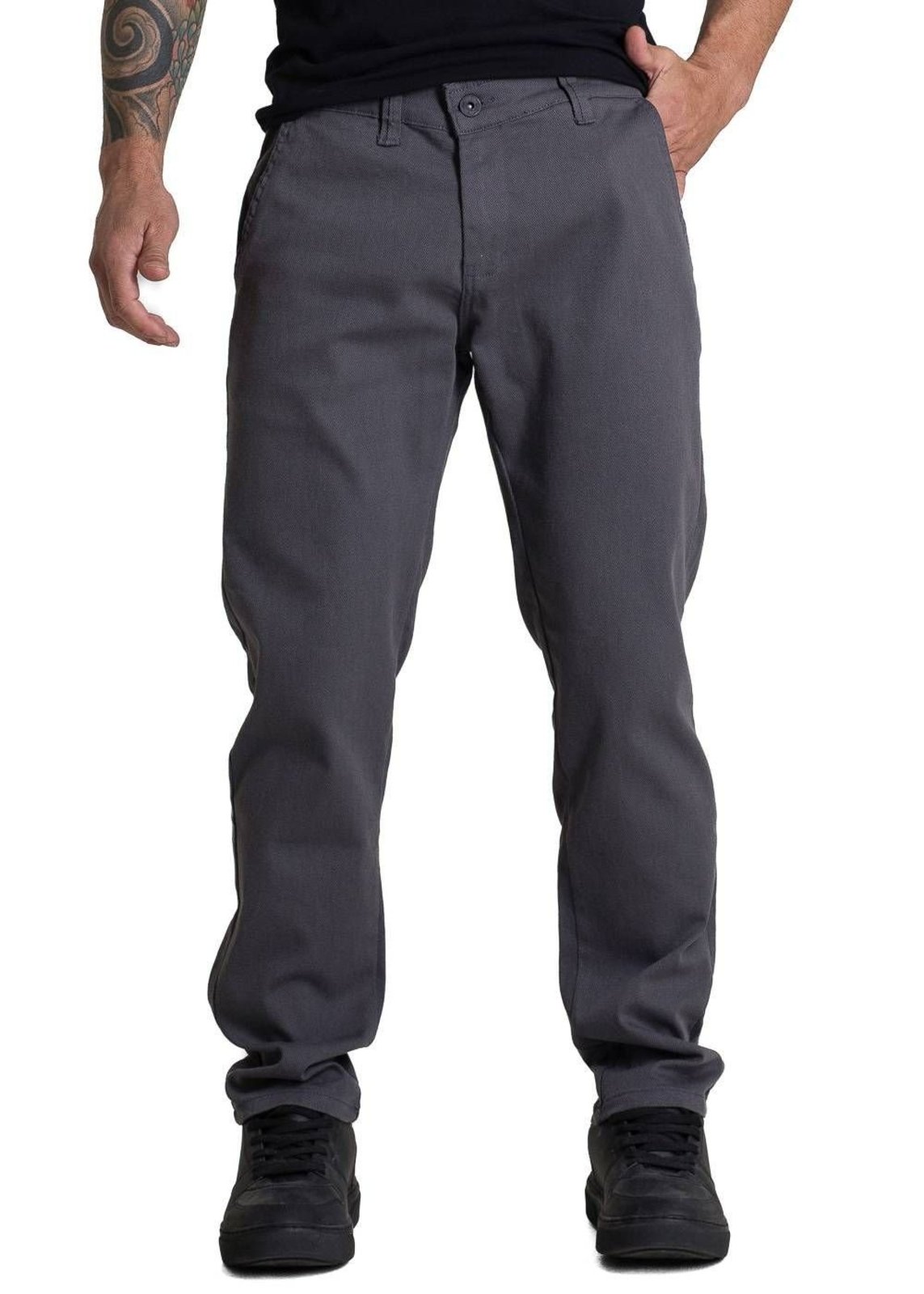 Calça Sarja Sawary Slim - 282876 - Cinza - Sawary