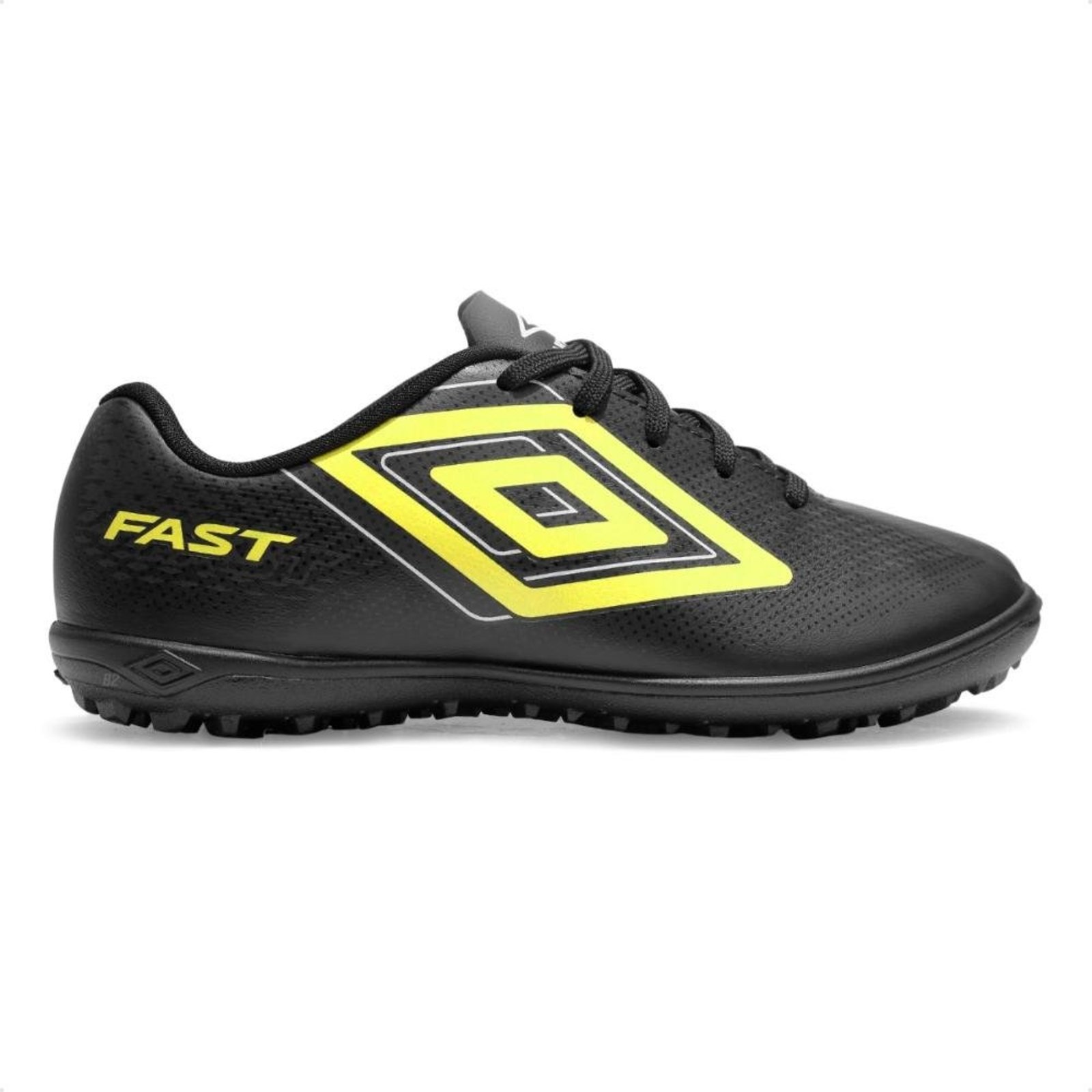 Chuteira Society Umbro Fast II Jr Preto