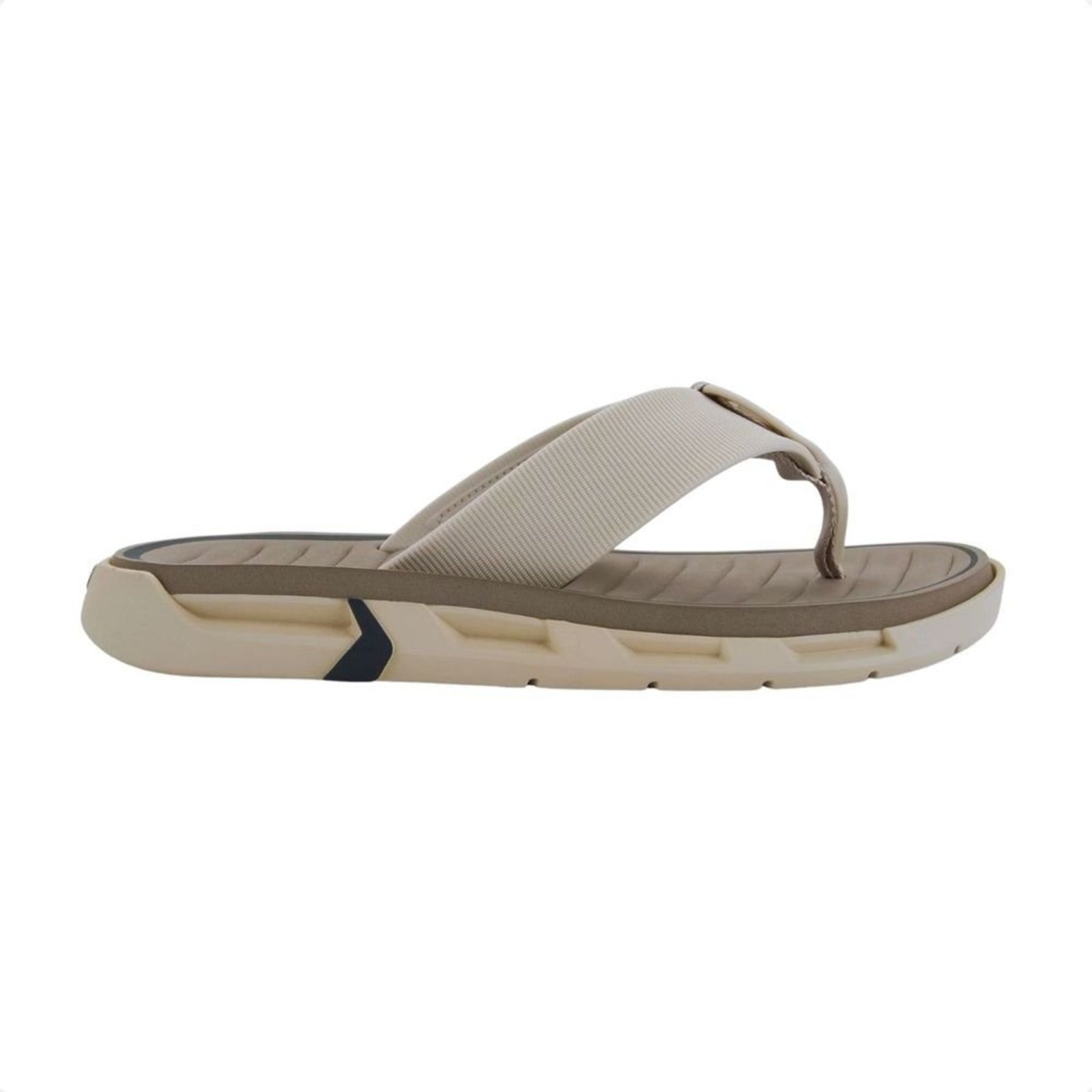 Chinelo Masculino Dedo Rider Feat Bege