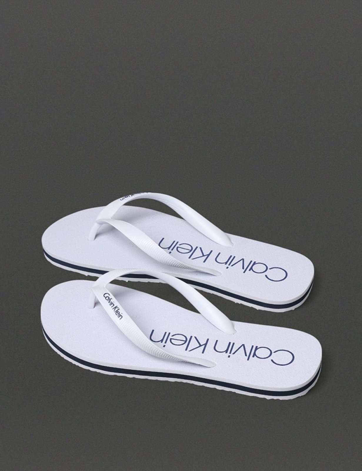 Chinelo Swim Calvin Klein - Branco Calvin Klein Jeans