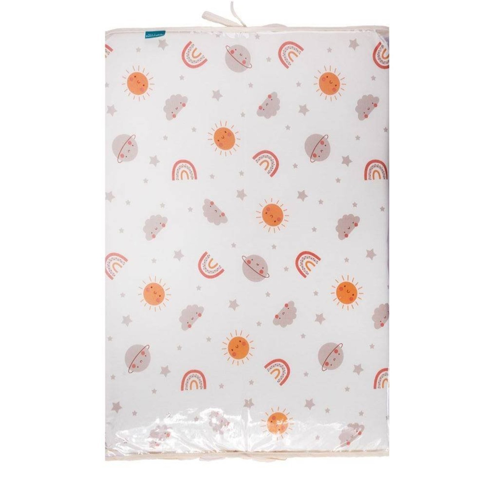 Infantil - Trocador de Quarto Casa Modelo Enxovais Baby Percal 200 Fios 100% Algodão - Sunshine
