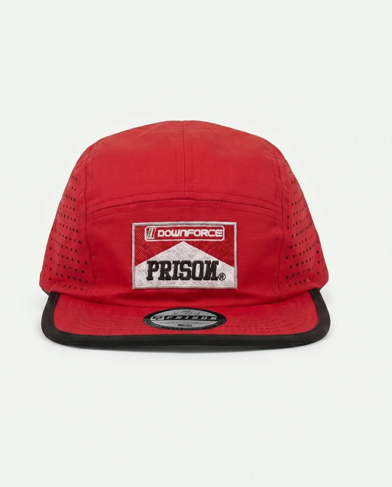 Boné Five Panel Airtech Corrida Performance Vermelho