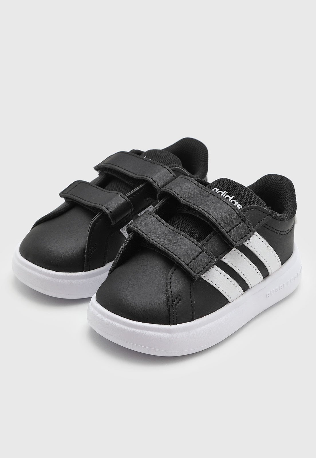 Infantil - Tênis adidas Sportswear Grand Court 3.0 Bubble Preto