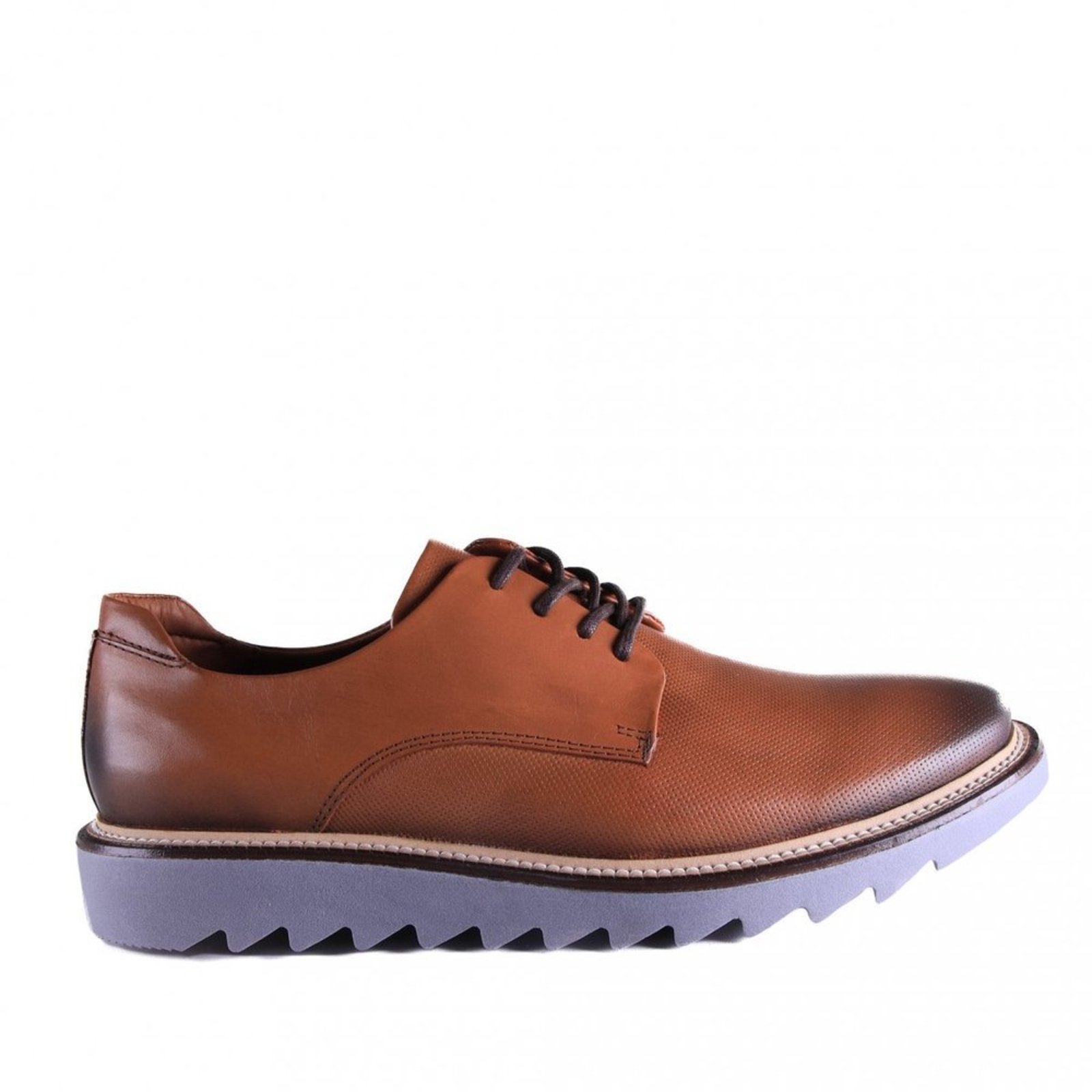 Sapato Masculino Em Couro Zariff 4301 Zariff Marrom