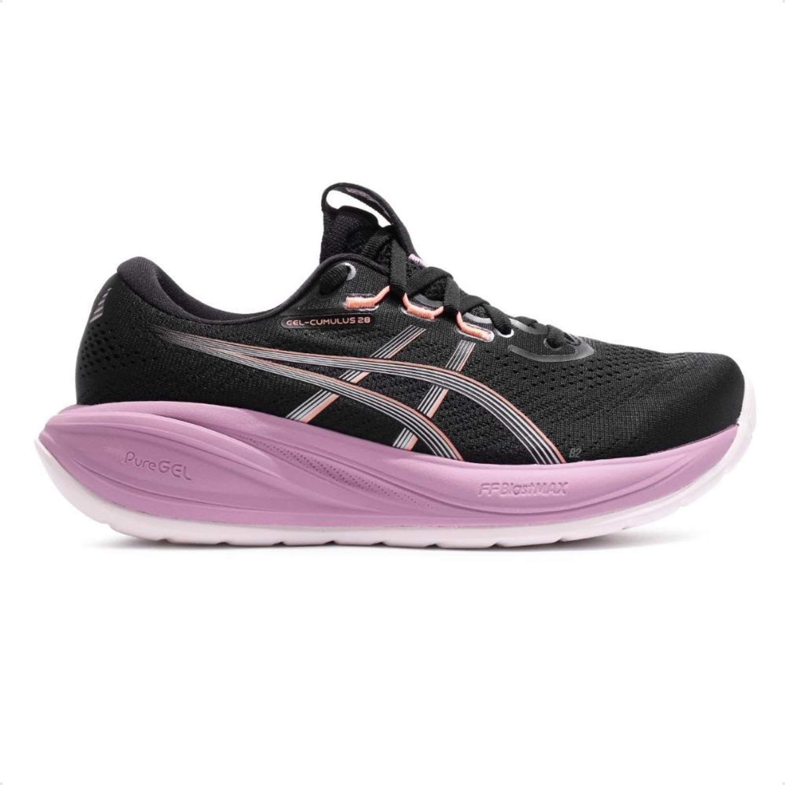 Tênis Asics Gel Cumulus 28 Feminino Preto