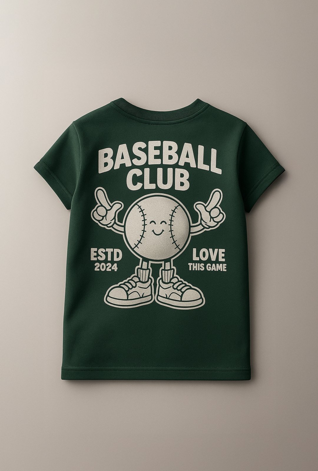 Infantil – Camiseta T-shirt Algodão Estampada Baseball Club Verde – 3 ao 14 – Look