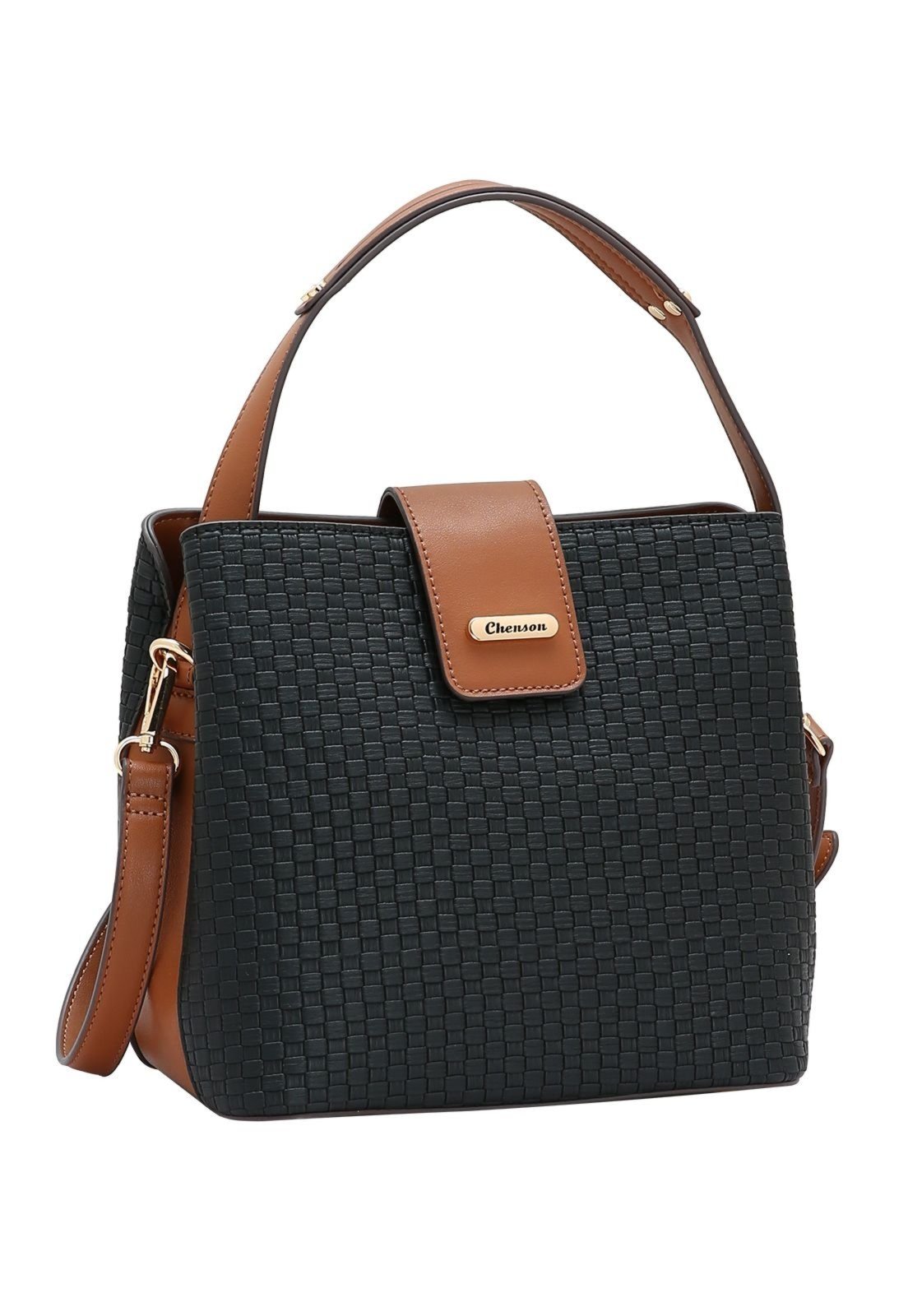 Bolsa Feminina Chenson Duo Colors 3485264 Preto
