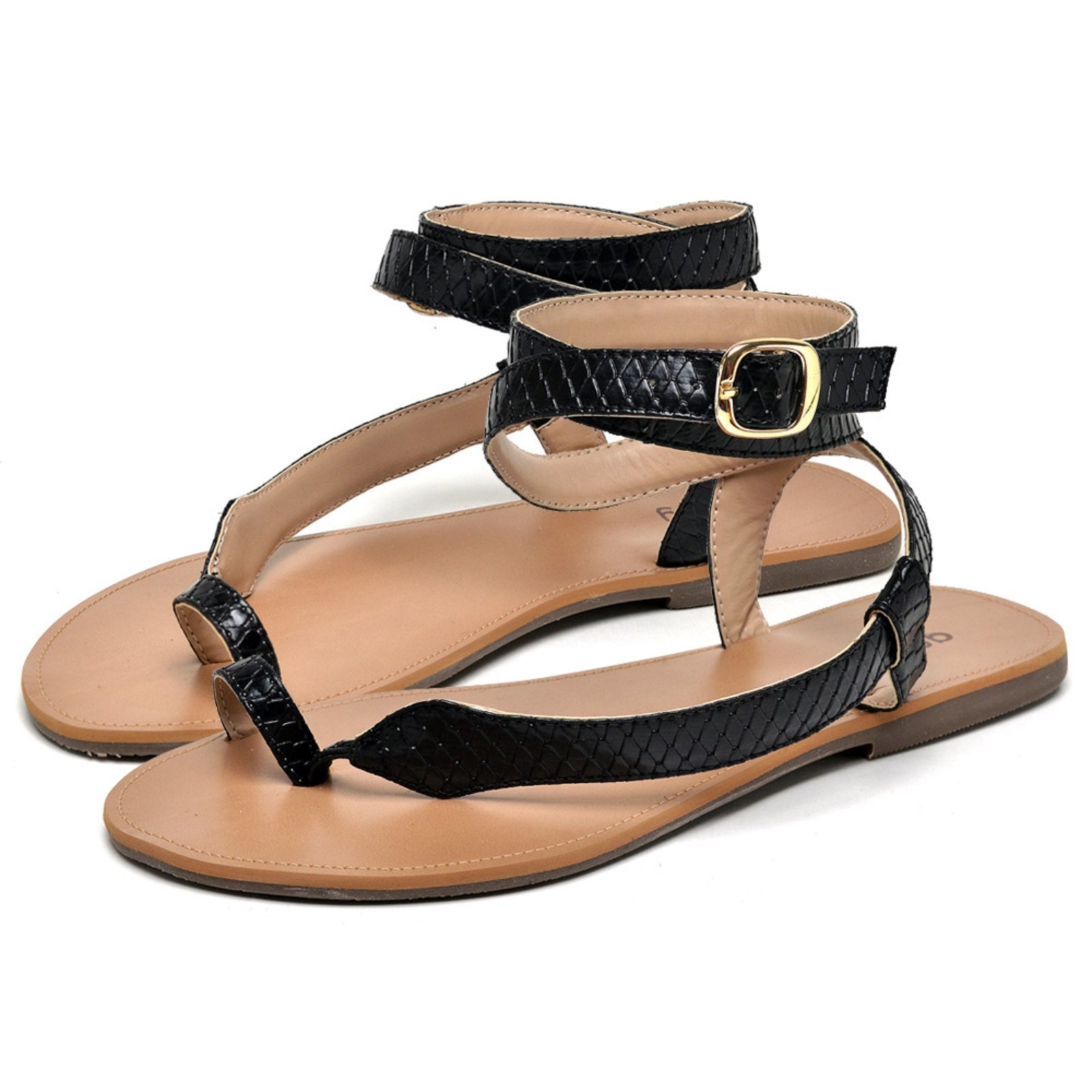 Rasteira Feminina DUBUY 2033FG Preto