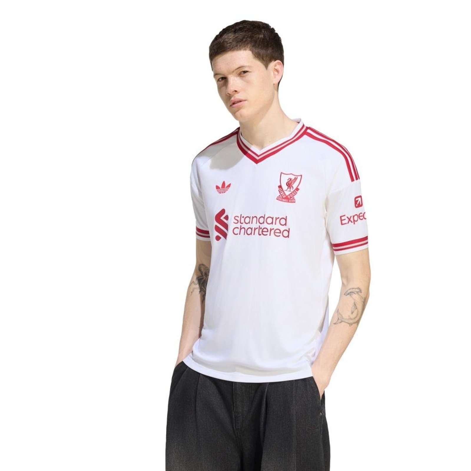 Camisa II Liverpool FC 26/27 adidas Performance Branco