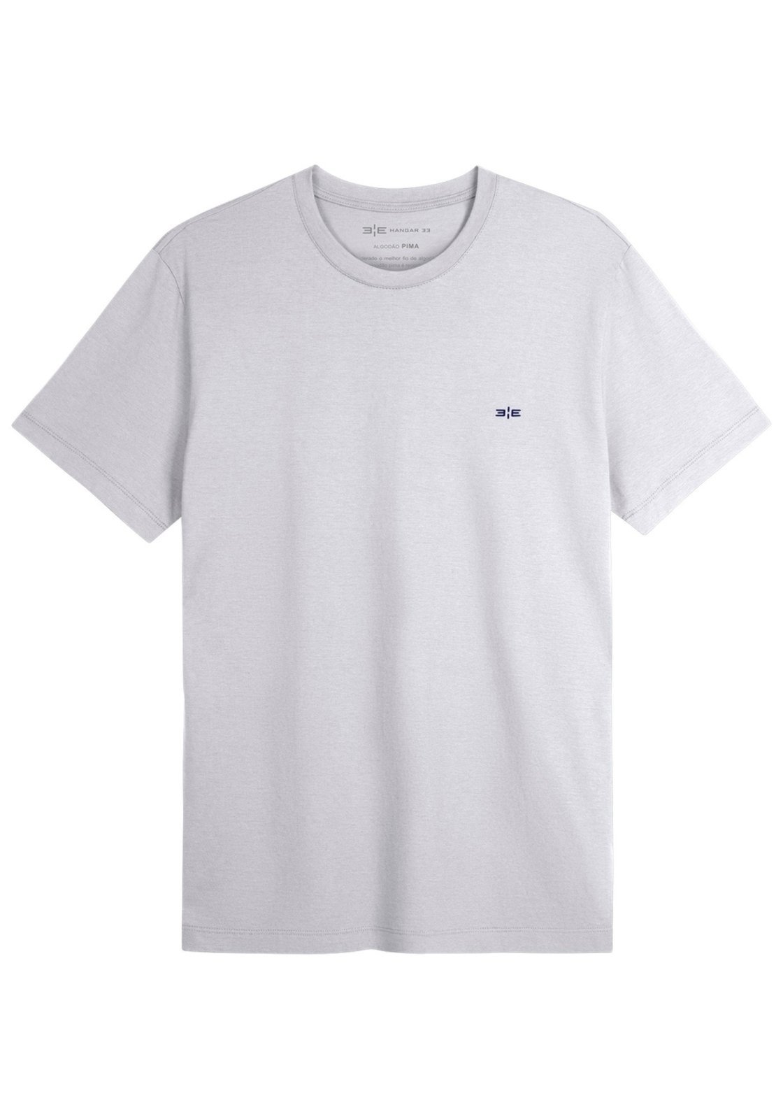 Camiseta Masculina em Malha Pima Clássica