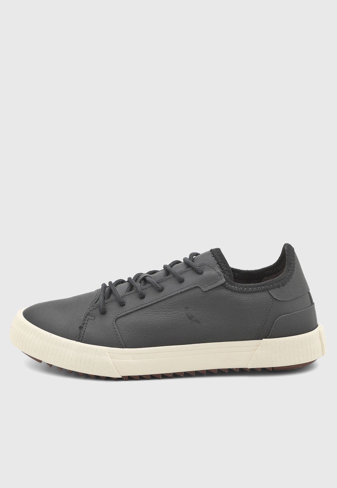 Tênis Masculino Reserva Couro Casual Preto