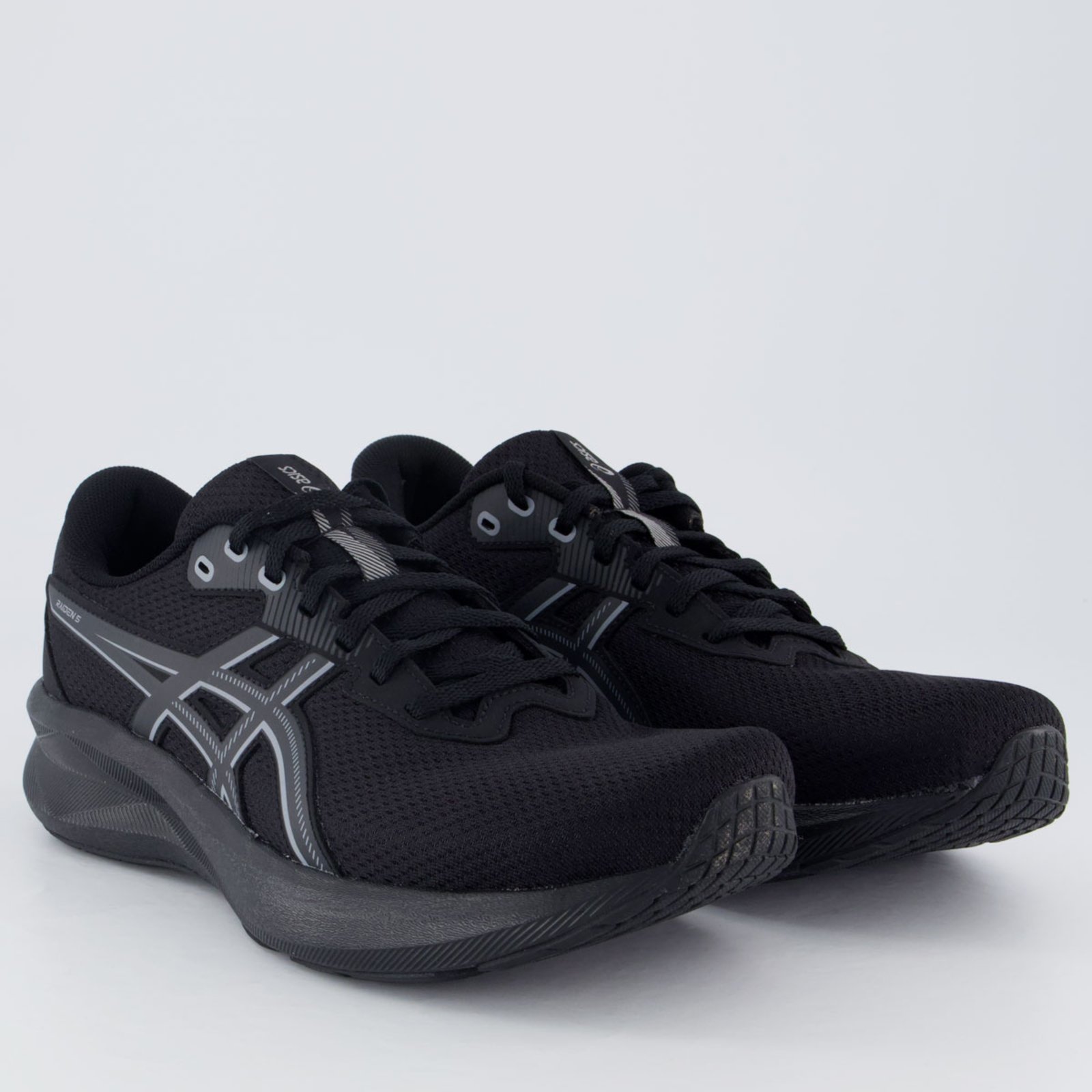 Vista 3 Tênis Asics Raiden 5 preto ASICS preto