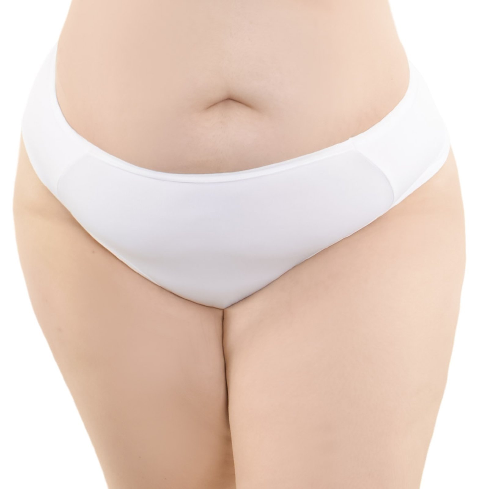 Calcinha Plus Size Fio Duplo Lateral Ampla Santa Passion
