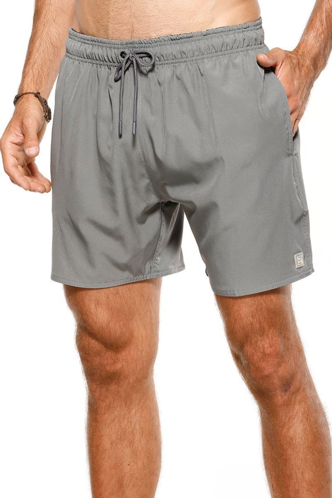 Shorts Masculino Praia Performance Cinza VLCS