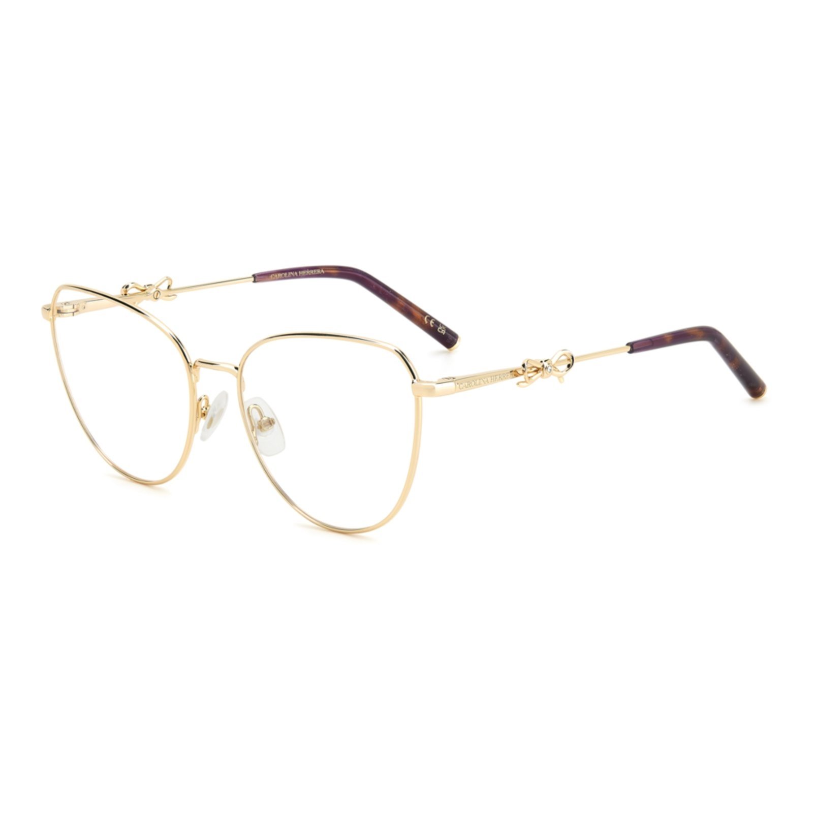 Armação de Óculos Carolina Herrera Her 0220 S9E – Dourado 56