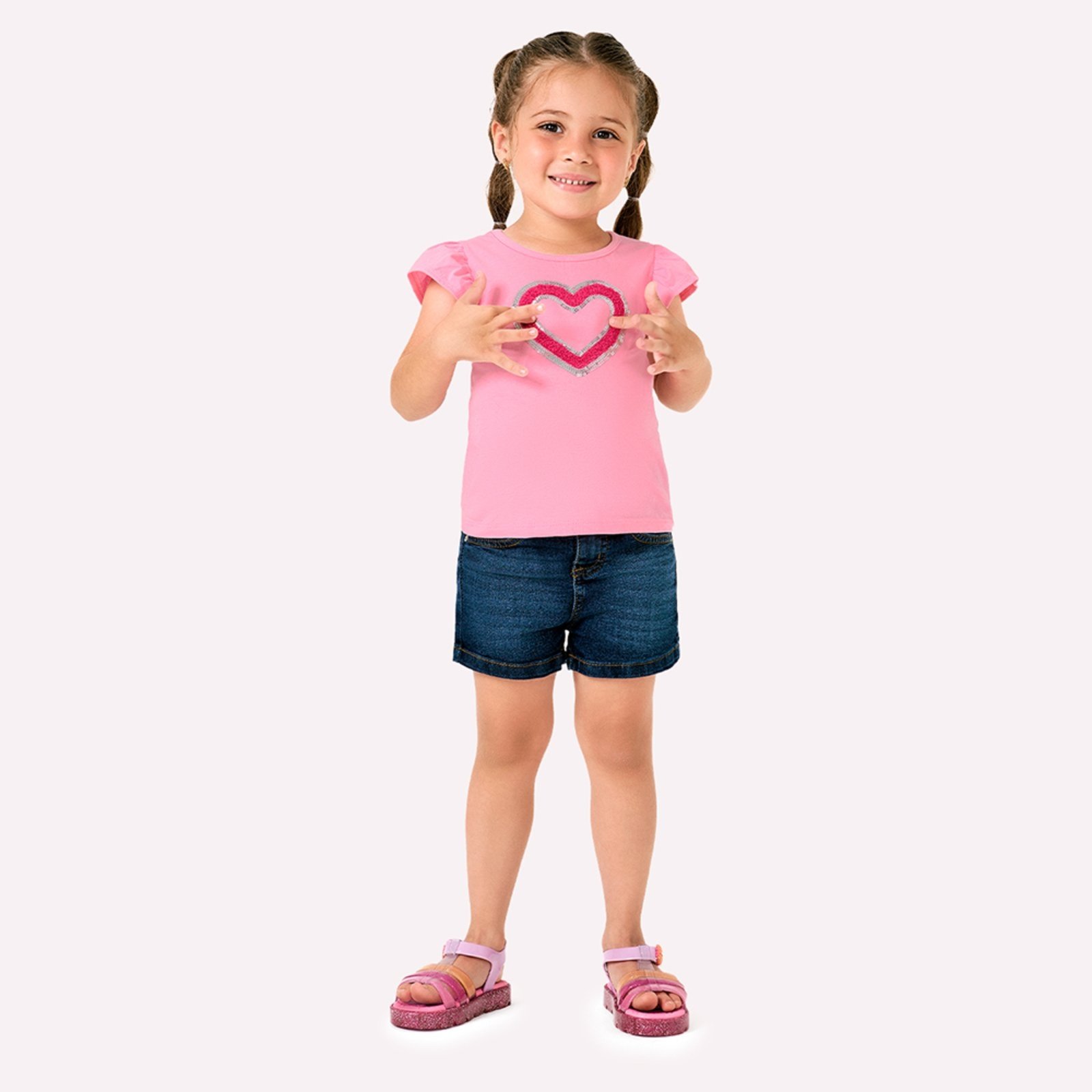 Infantil – Blusa Menina Bordado Kyly