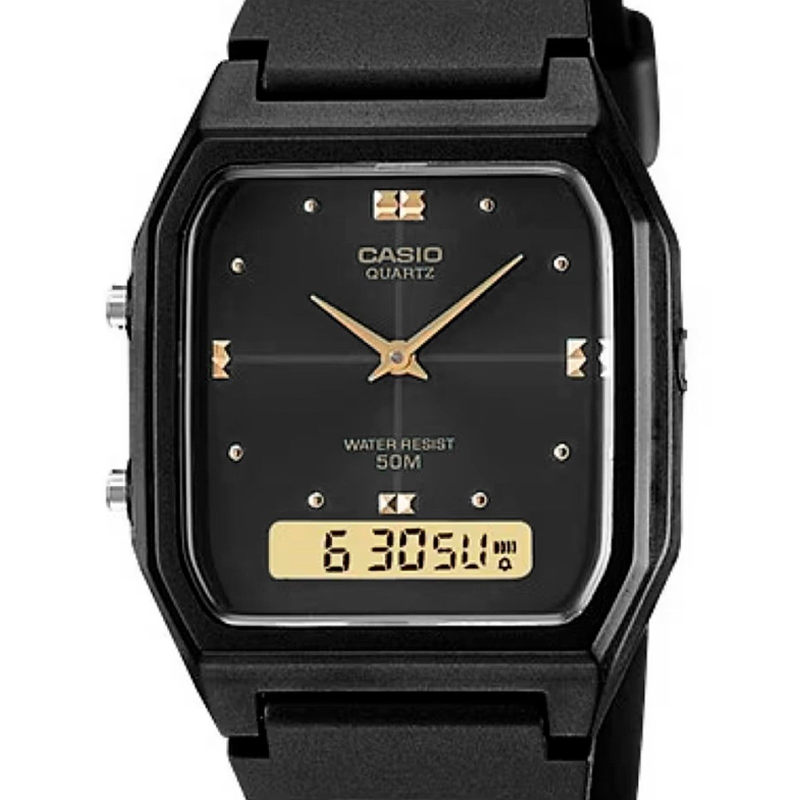 Relógio Casio AW-48HE-1AVDF-SC Cronógrafo | Preto